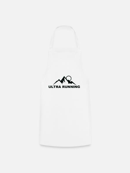 Trail Running Sport Ultra Trail Runner - Kochschürze - Weiß