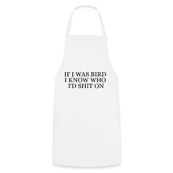 Bird - Tablier de cuisine - blanc - Devant - AI Model Male 185 dark (185cm)