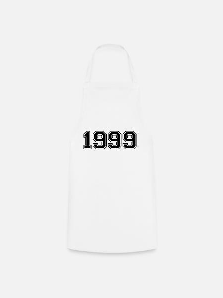 1999 - Kochschürze - Weiß