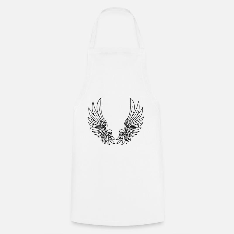 Ailes - Tablier de cuisine - blanc