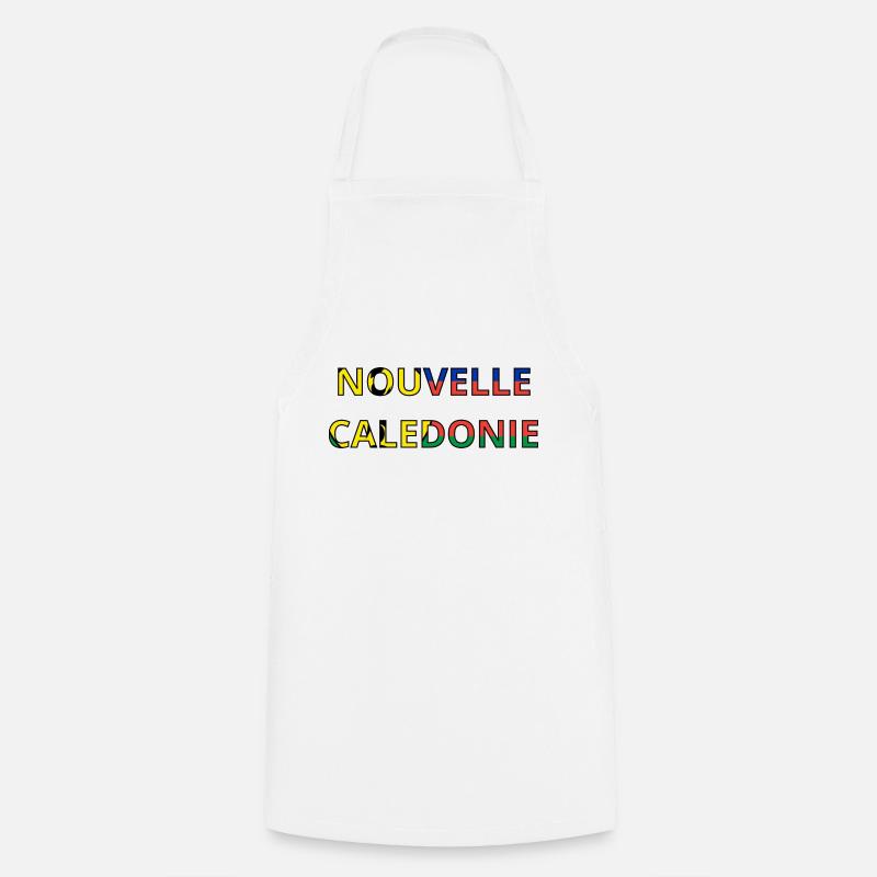 Drapeau Nouvelle-Calédonie - Tablier de cuisine - blanc