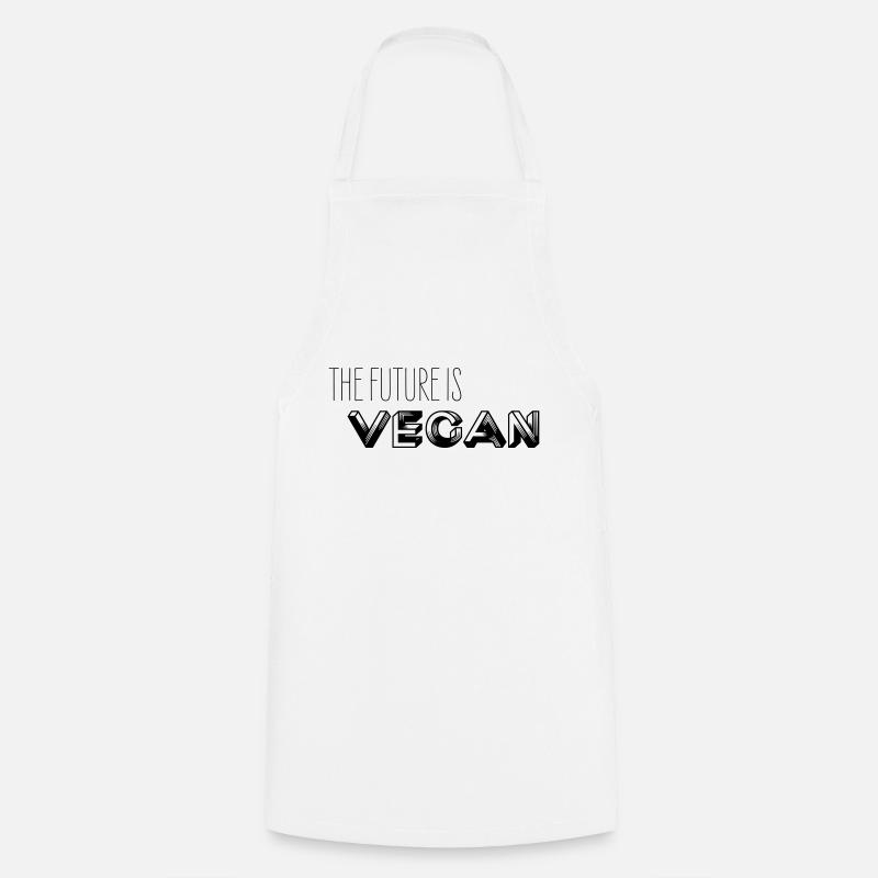 vegan future - Kochschürze - Weiß