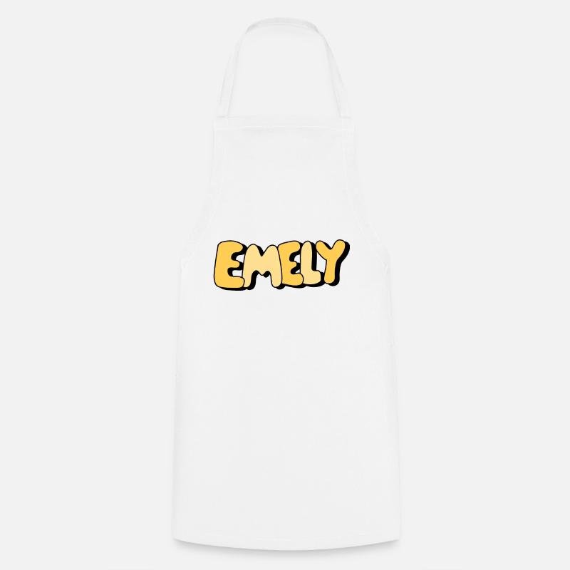 Emely - Cooking Apron - white