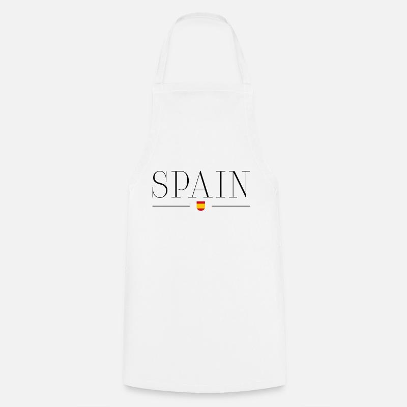 Spanien - Kochschürze - Weiß