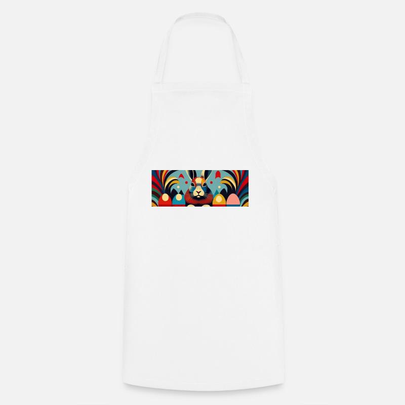 Easter Bunny No.02 - Cooking Apron - white