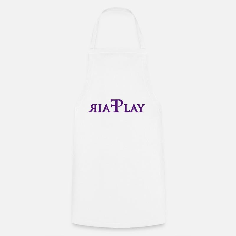 logo FP rose - Tablier de cuisine - blanc