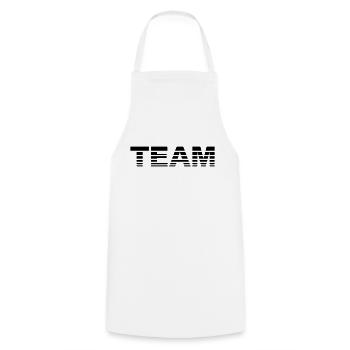 Team - Tablier de cuisine - blanc - Devant - AI Model Male 185 dark (185cm)