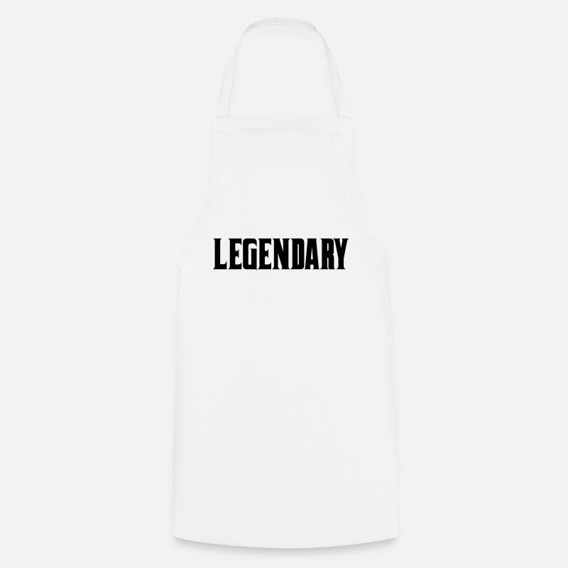legendary - Kochschürze - Weiß