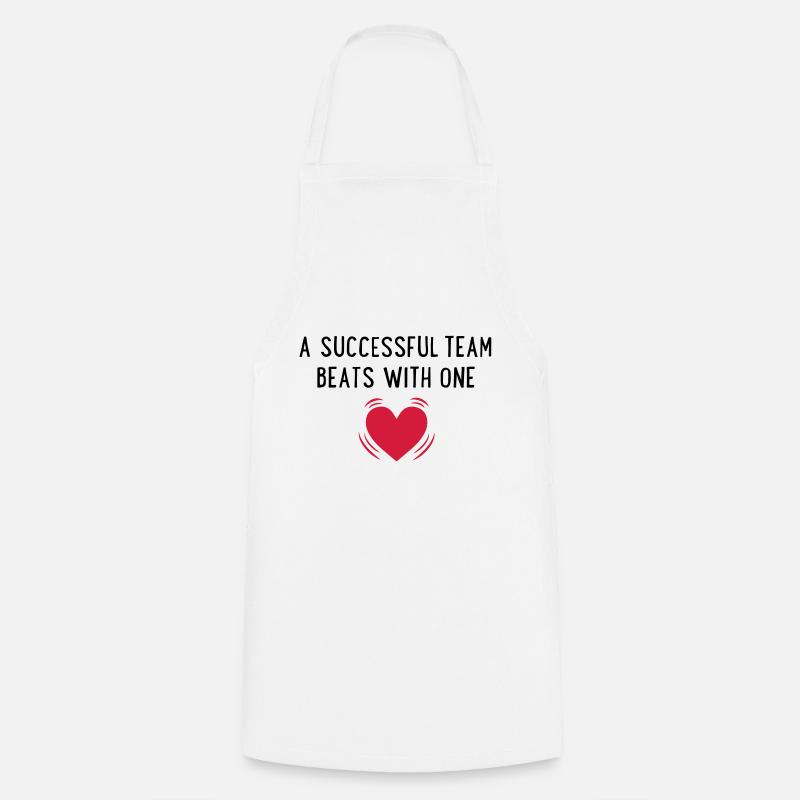équipe - Tablier de cuisine - blanc