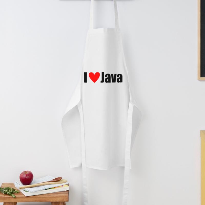 J'AIME Java Tablier de cuisine