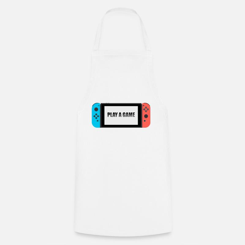 Switch Game - Tablier de cuisine - blanc