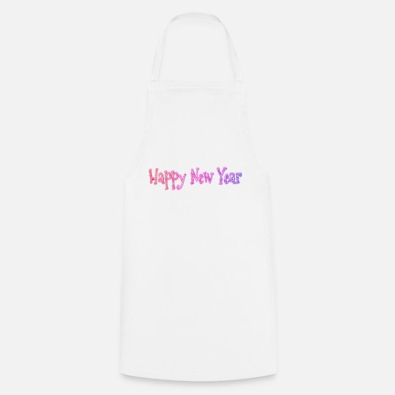 Bonne année ! - Tablier de cuisine - blanc