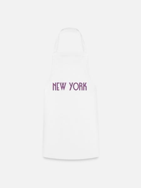 NYC 4550 - Kochschürze - Weiß