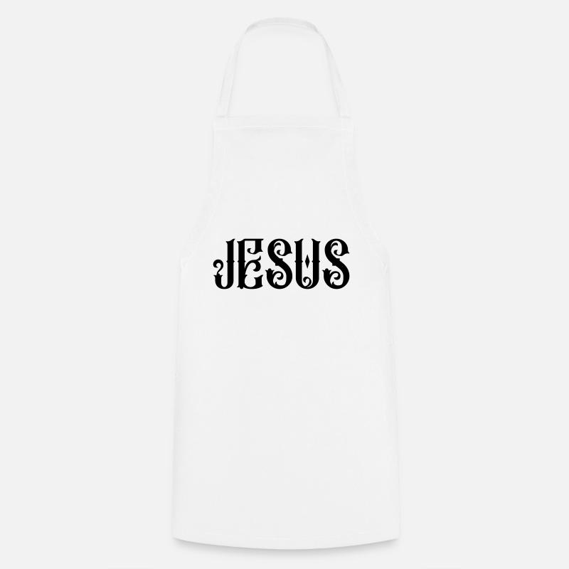 Jésus - Tablier de cuisine - blanc