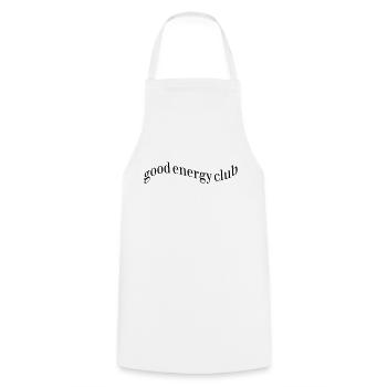 Good Energy Club - Cooking Apron - white - Front - AI Model Male 185 dark (185cm)
