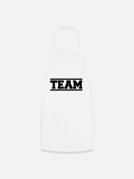 team - Kochschürze - Weiß