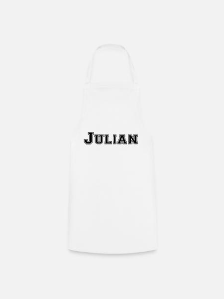 julian - Kochschürze - Weiß