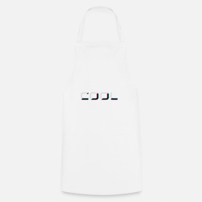 COOL - Tablier de cuisine - blanc
