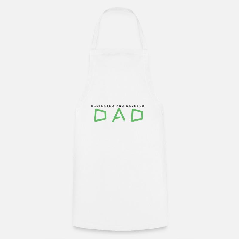 DAD - Cooking Apron - white