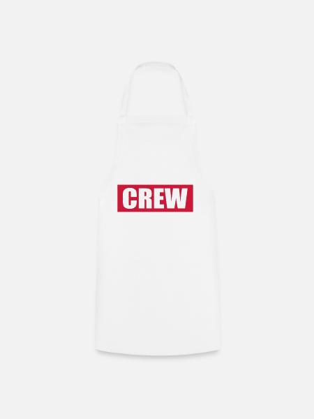 crew - Kochschürze - Weiß