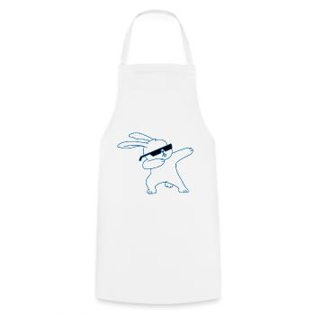 Easter Carnickel Gift Easter Spring - Cooking Apron - white - Front - AI Model Male 185 dark (185cm)