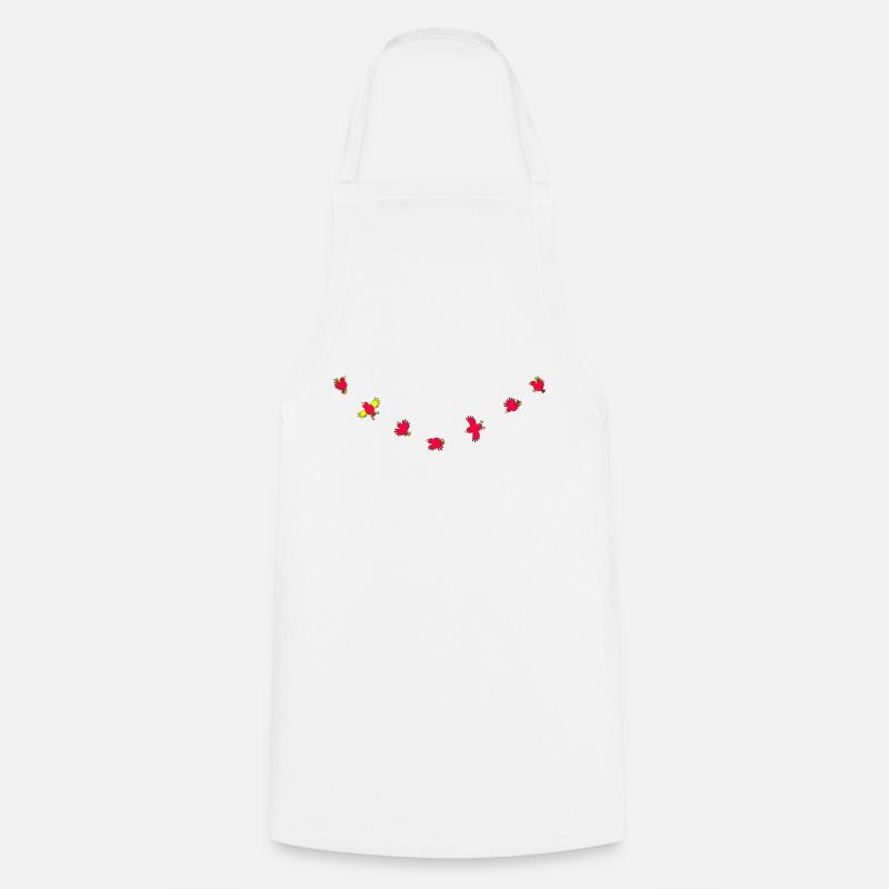 Birdies - Cooking Apron - white