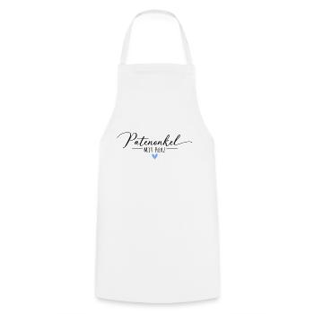 Godfather with a heart - Cooking Apron - white - Front - AI Model Male 185 dark (185cm)