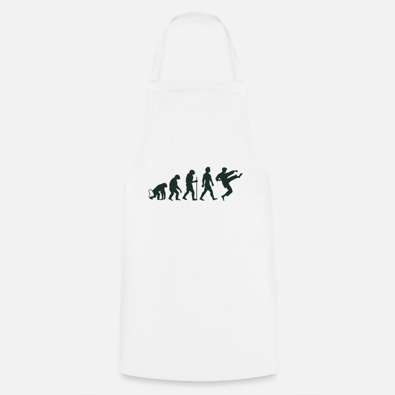 Karate Evolution - Cooking Apron - white