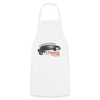 empower your wildness - Cooking Apron - white - Front - AI Model Male 185 dark (185cm)