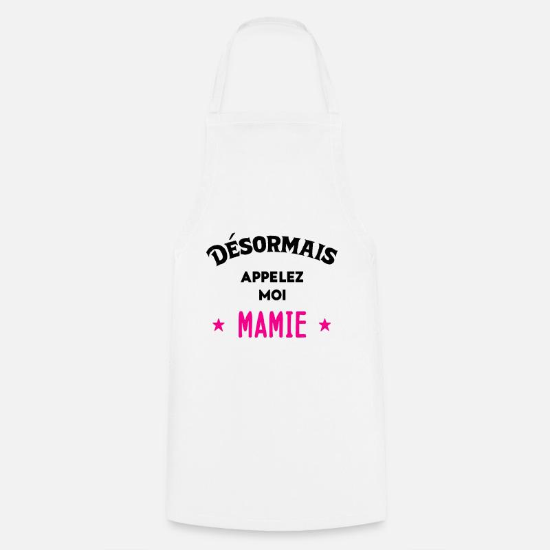 Idée D'Annonce De Grossesse - Tablier de cuisine - blanc
