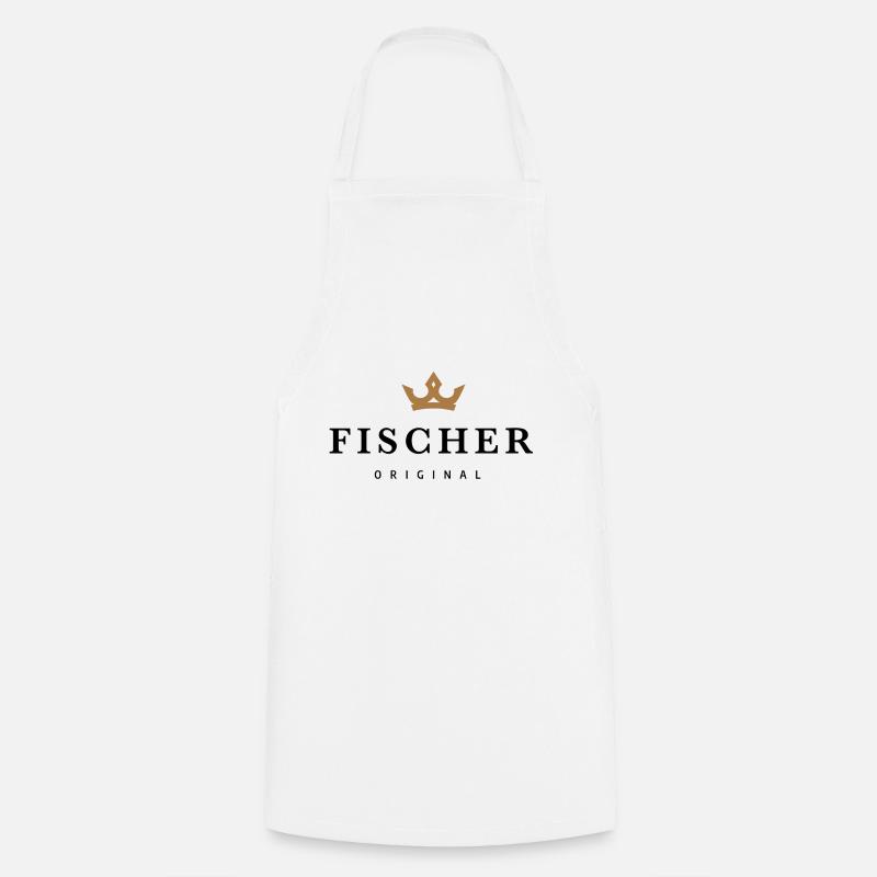 Fischer - Kochschürze - Weiß