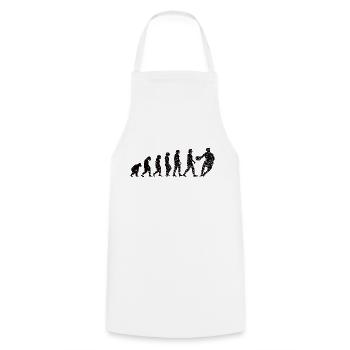 Basketball Basketballteam Basketballspieler - Kochschürze - Weiß - Vorne - AI Model Male 185 dark (185cm)