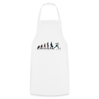 Evolution Football Artboard 1 - Cooking Apron - white - Front - AI Model Male 185 dark (185cm)