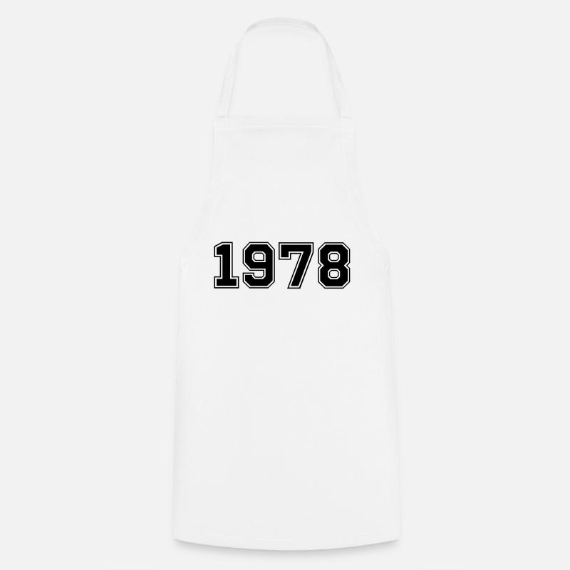 1978 - Kochschürze - Weiß