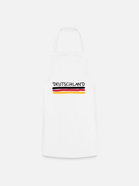 Allemagne - Tablier de cuisine - blanc