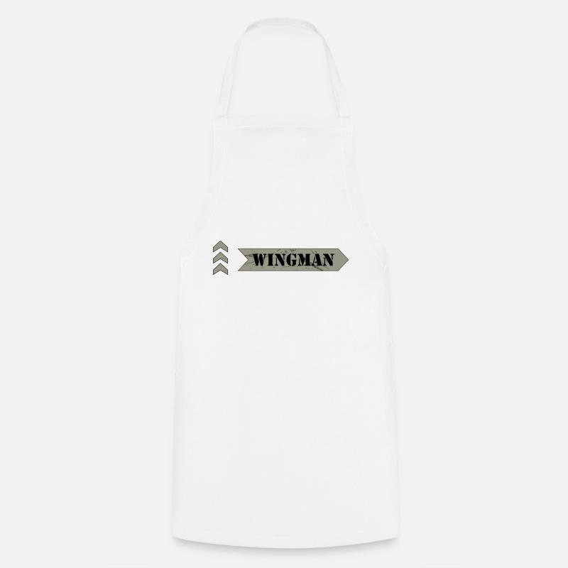 Wingman - Cooking Apron - white