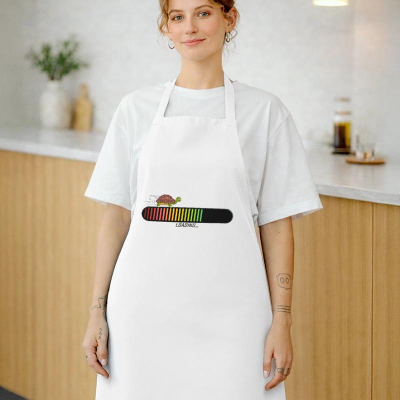 turtle bar loading loading progress drawing Cooking Apron