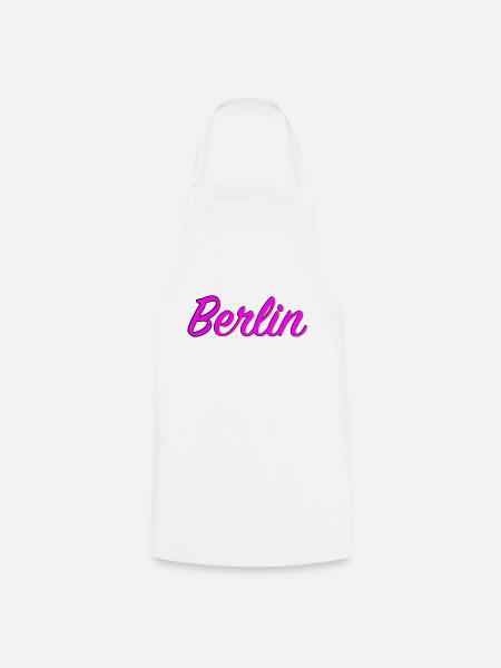 Berlin - Tablier de cuisine - blanc