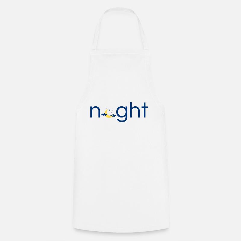night original cadeau - Tablier de cuisine - blanc