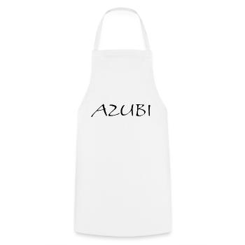 Azubi Tshirt 3 23 schwarz - Kochschürze - Weiß - Vorne - AI Model Male 185 dark (185cm)