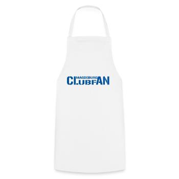 Club Fan - Cooking Apron - white - Front - AI Model Male 185 dark (185cm)
