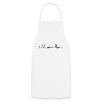 Bretagne - Moussaillon - Tablier de cuisine - blanc - Devant - AI Model Male 185 dark (185cm)