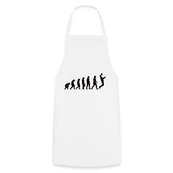 Football Coach Football Coach Football Players Footballers - Cooking Apron - white - Front - AI Model Male 185 dark (185cm)
