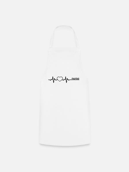 Nurse - Kochschürze - Weiß