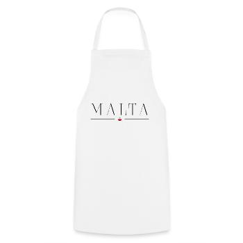 J’adore Malte - Tablier de cuisine - blanc - Devant - AI Model Male 185 dark (185cm)