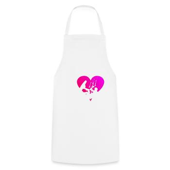 Kitesurf Kitesurfing Kiten Kite Kitesurfer - Cooking Apron - white - Front - AI Model Male 185 dark (185cm)
