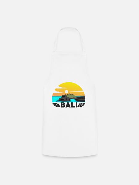 Bali - Tablier de cuisine - blanc