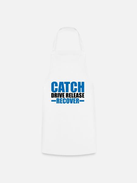Catch Drive Release Recover 9 - Kochschürze - Weiß
