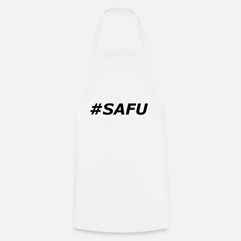 #SAFU - Cooking Apron - white