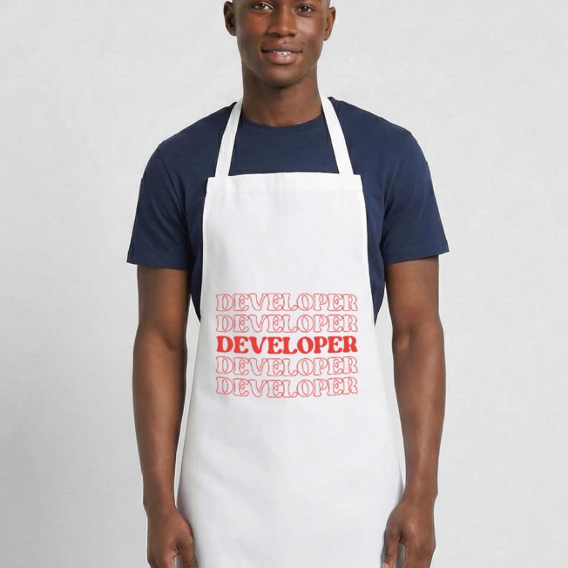 Développeur Programmeur Codeur Codeur Ingénieur logiciel Tablier de cuisine